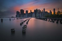 Manhattan Sunset Fine Art Print