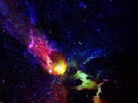 Fiery Welcome Fine Art Print