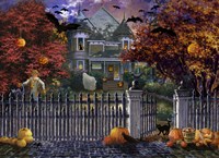 Halloween House Fine Art Print