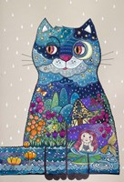 Night Cat 3 Fine Art Print