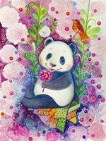 Candy Magic Panda Fine Art Print