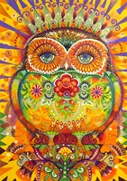 King Owl Fine Art Print