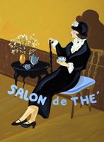 Salon De The I Fine Art Print