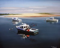 Cape Cod Fishing Boats Fine Art Print