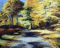 Fall's Path Fine Art Print
