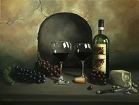 Wine For Two Fine Art Print
