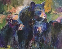 Bear Family Fine Art Print
