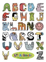 Li'l Animals of Alphabet Island Fine Art Print