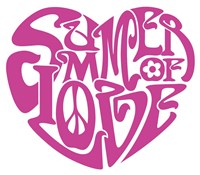 Summer Of Love Heart Fine Art Print