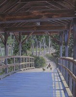 Duck Crossing Fine Art Print