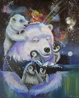Polar Bear Express Fine Art Print