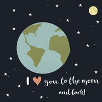 To the Moon Fine Art Print