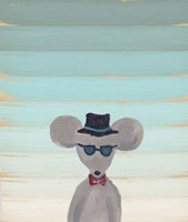 Hipster Mouse Fine Art Print