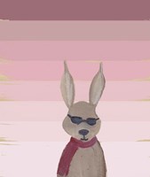 Hipster Rabbit Fine Art Print