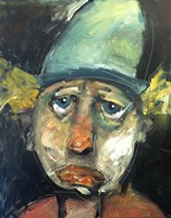 Sad Clown Fine Art Print