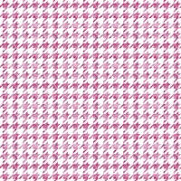 Pink Watercolor Houndstooth Fine Art Print