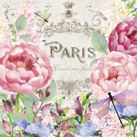 Paris Flower Market I Fine Art Print