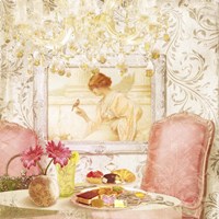 Hotel Regina Paris Tearoom Lunch Fine Art Print