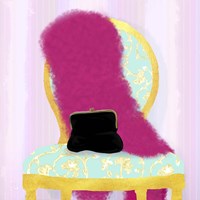 Evening Out In Gold II Fine Art Print