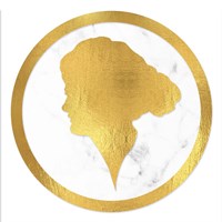 Gibson Girl Cameo left Fine Art Print