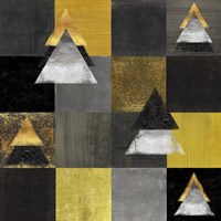 Abstract Christmas Trees Fine Art Print