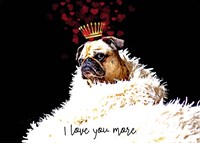 Pug Love Fine Art Print