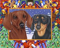 Christmas Border Fine Art Print