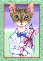 Fish Cat Fine Art Print