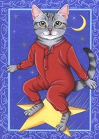 Star Cat Fine Art Print