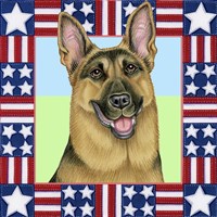 4Th July Shepherd Fine Art Print