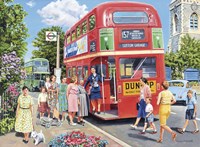 The Bus Conductress Fine Art Print