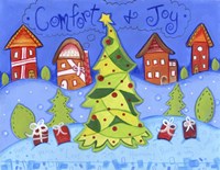 Christmas Village Fine Art Print