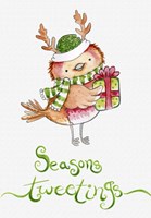 Red Birds Gift Fine Art Print