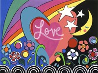 Moreland Mural  - Love Fine Art Print