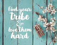 Find Your Tribe - Flowers and Pencils Fine Art Print