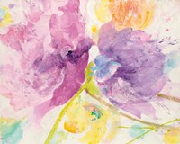 Spring Abstracts Florals I Framed Print