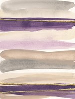 Gilded Amethyst I Crop Fine Art Print