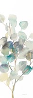 Eucalyptus III White Crop Fine Art Print