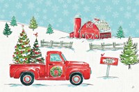 Christmas in the Country I Fine Art Print