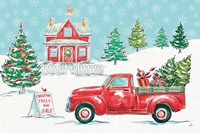 Christmas in the Country II Fine Art Print