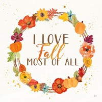 Harvest Wishes I Fine Art Print