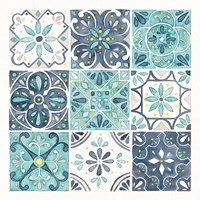 Garden Getaway Pattern I Fine Art Print