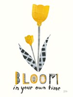 Bloom Boldly IV Framed Print