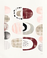 Mod Neutrals II Blush Fine Art Print
