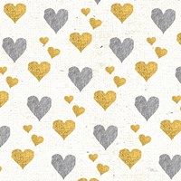 Coffee Cuties Pattern I A Fine Art Print