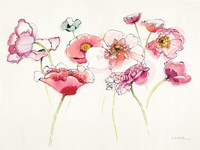 Pink Somniferums Bright II Fine Art Print