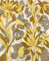 Painted Tropical Screen I Fine Art Print