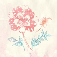 Eastern Boho III Framed Print