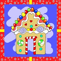 Gingerbread House Fine Art Print