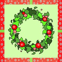 Wreath Green Fine Art Print